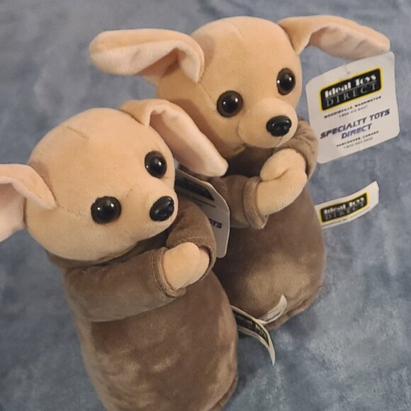 2 Ideal Toys Direct Jedi Chihuahua Plush Stuffed Star Wars. 9" - Picture 3 of 4